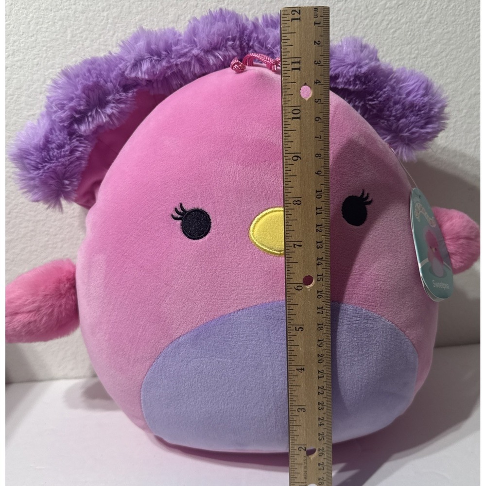 Squishmallows Sweetpea Peacock 12" Soft Plush Toy S11 2689 SQCR08103 New Tags - Picture 6 of 12